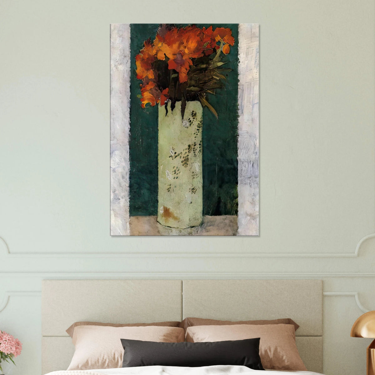 Pot of Flowers Canvas | Pierre Bonnard Canvas | Pierre Bonnard Shop