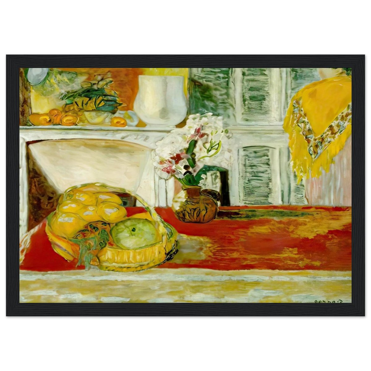 Corner of the Dining Room Framed Poster | Pierre Bonnard Framed Prints Wall Art | Pierre Bonnard Shop