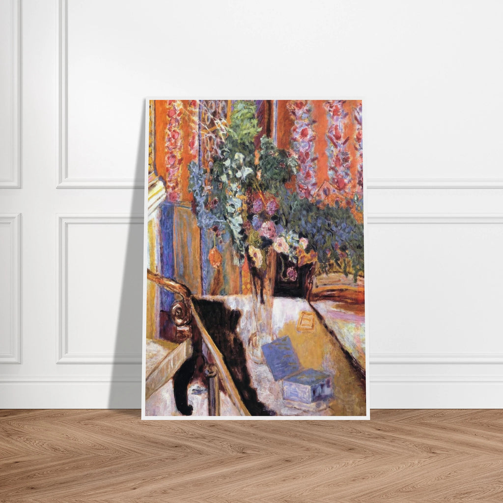 Interior with Flowers Framed Poster | Pierre Bonnard Framed Prints Wall Art | Pierre Bonnard Shop
