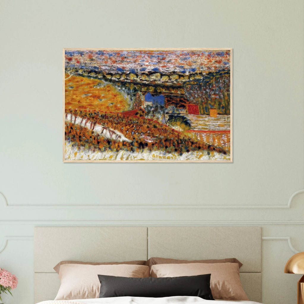 Autumn View Framed Poster | Pierre Bonnard Framed Prints Wall Art | Pierre Bonnard Shop