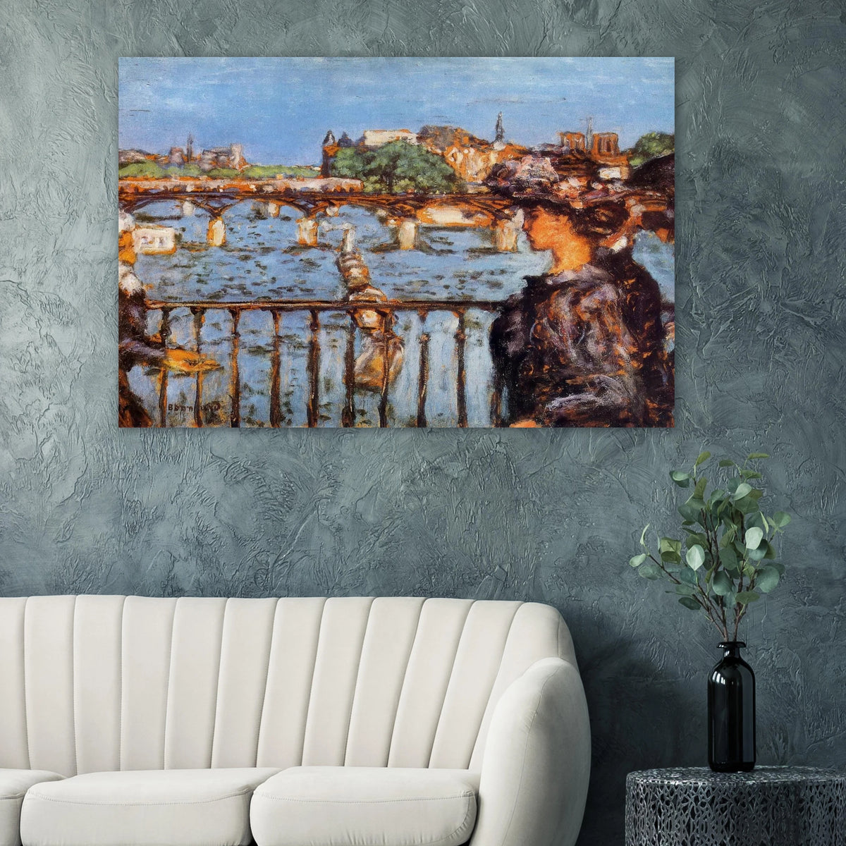 The Pont des Arts Poster | Pierre Bonnard Poster | Pierre Bonnard Shop