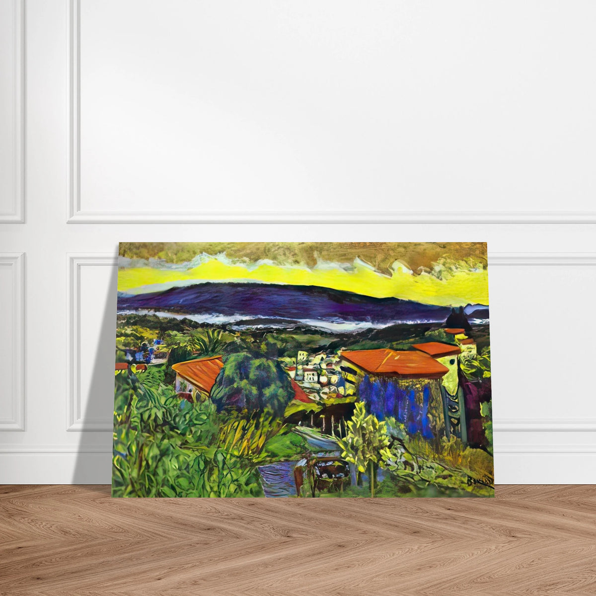 Red Roofs in Cannet Poster | Pierre Bonnard Poster | Pierre Bonnard Shop