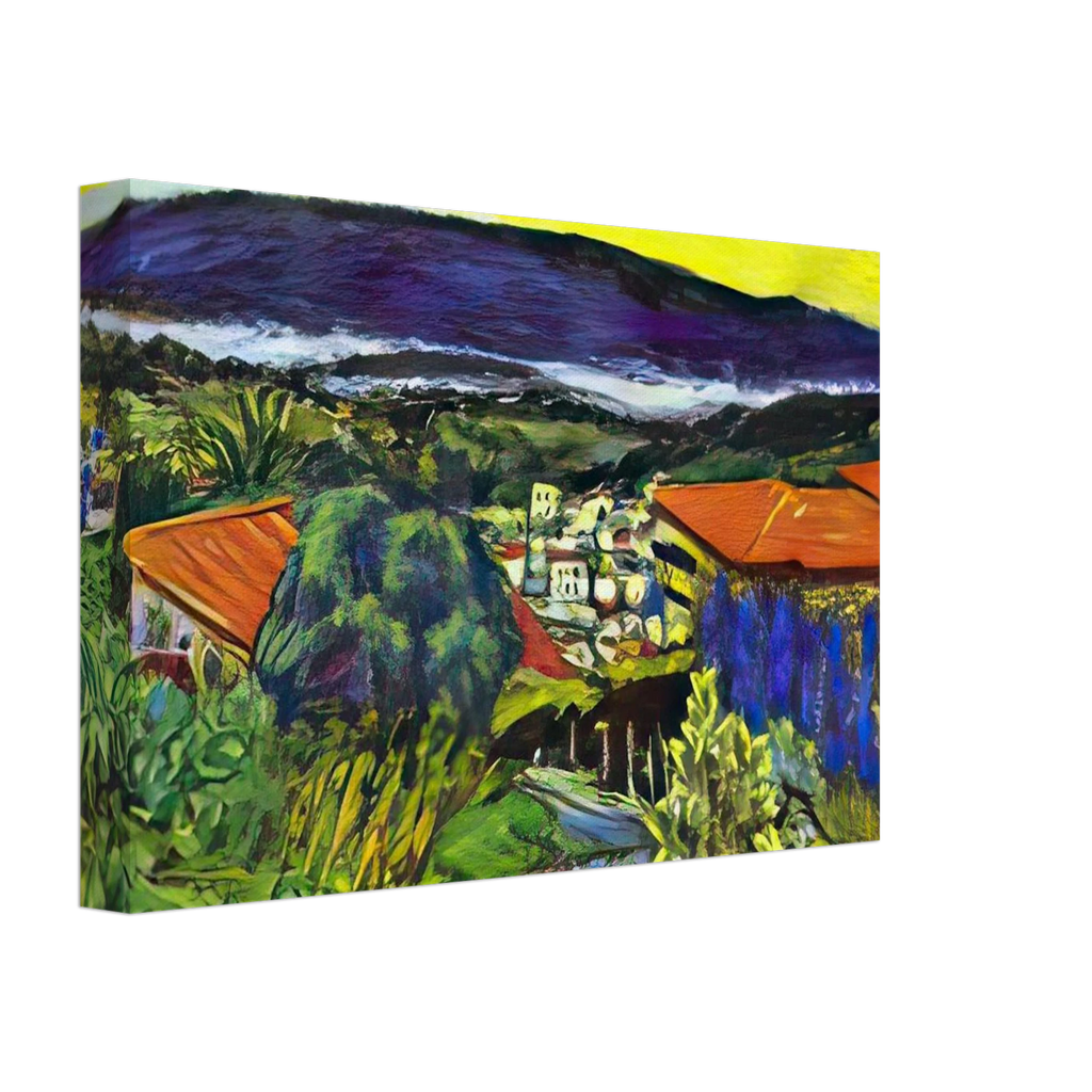 Red Roofs in Cannet Canvas | Pierre Bonnard Canvas | Pierre Bonnard Shop