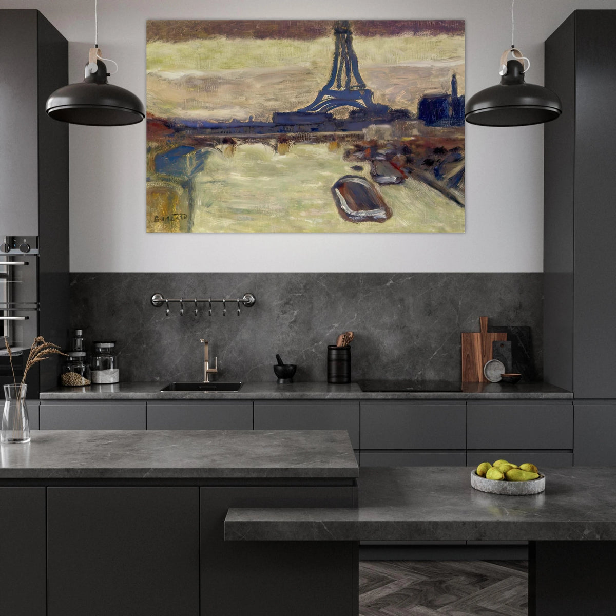 Eiffel Tower and The Seine Poster | Pierre Bonnard Poster | Pierre Bonnard Shop