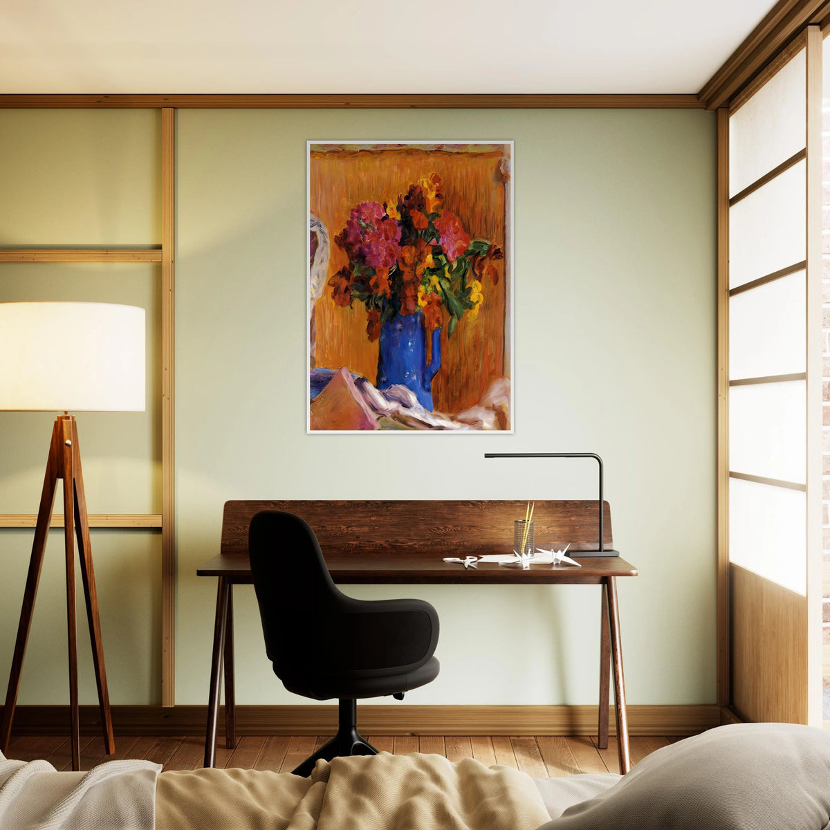 The Blue Pot Framed Poster | Pierre Bonnard Framed Prints Wall Art | Pierre Bonnard Shop