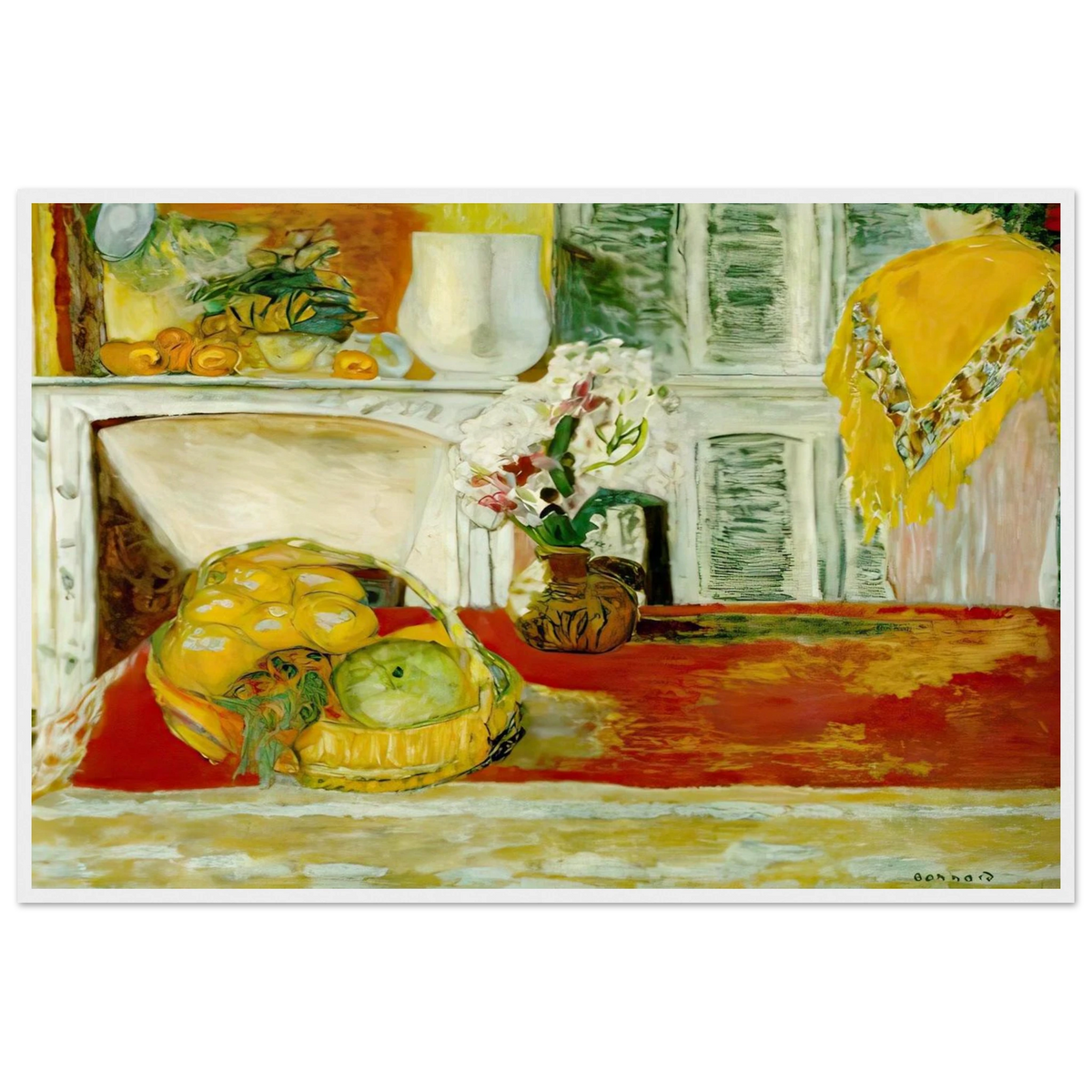 Corner of the Dining Room Framed Poster | Pierre Bonnard Framed Prints Wall Art | Pierre Bonnard Shop