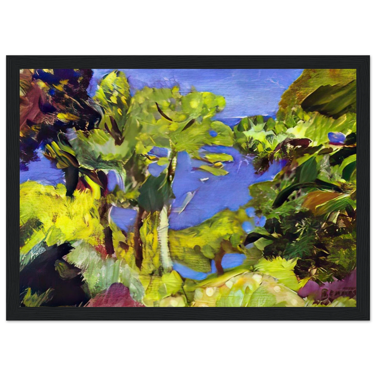 Landscape of Cote d Azur Framed Poster | Pierre Bonnard Framed Prints Wall Art | Pierre Bonnard Shop