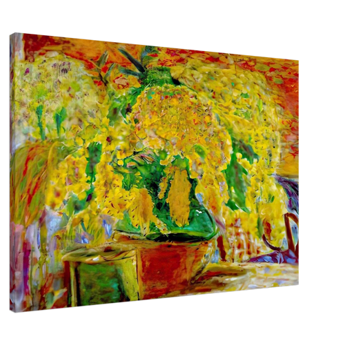 Bunch of Mimosa Canvas | Pierre Bonnard Canvas | Pierre Bonnard Shop