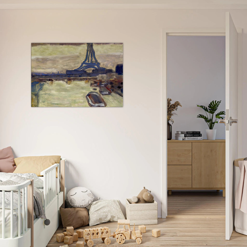 Eiffel Tower and The Seine Canvas | Pierre Bonnard Canvas | Pierre Bonnard Shop