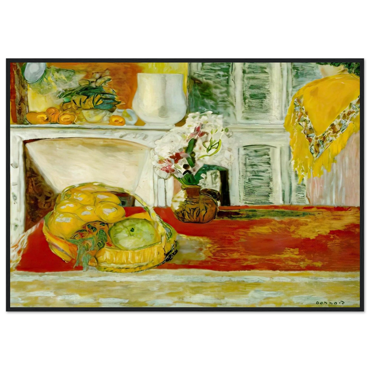 Corner of the Dining Room Framed Poster | Pierre Bonnard Framed Prints Wall Art | Pierre Bonnard Shop
