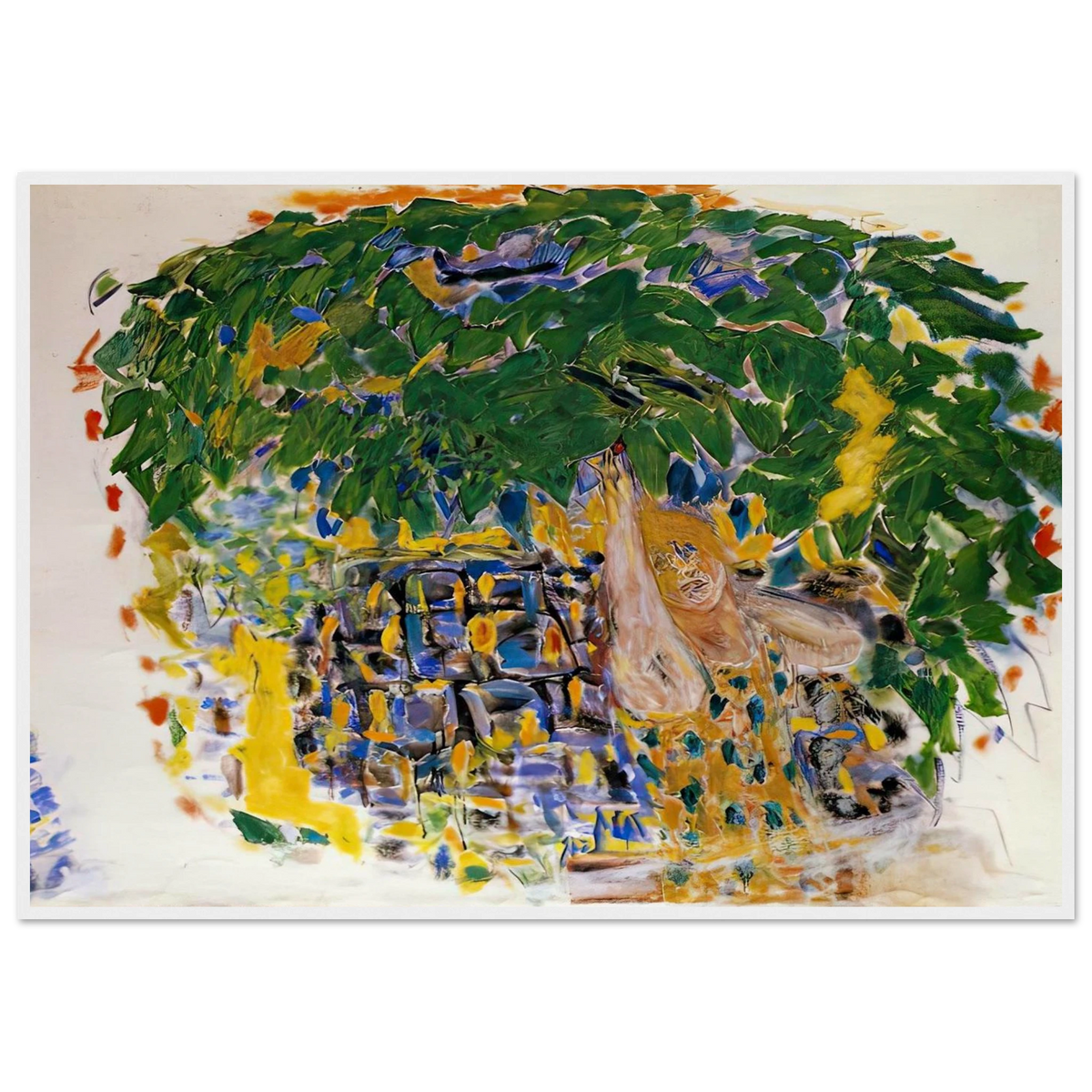 Picking Cherries Framed Poster | Pierre Bonnard Framed Prints Wall Art | Pierre Bonnard Shop