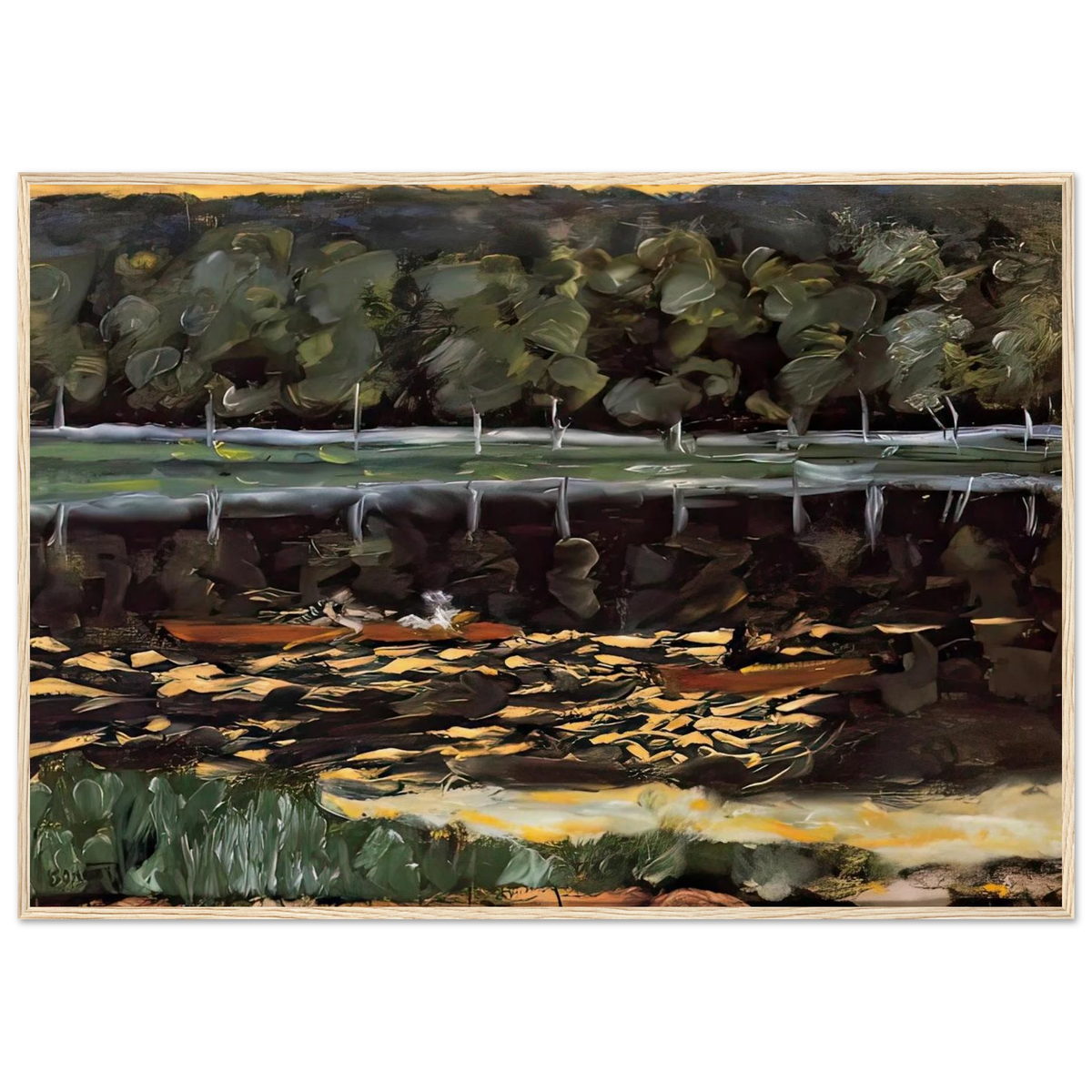 Going Rowing Framed Poster | Pierre Bonnard Framed Prints Wall Art | Pierre Bonnard Shop