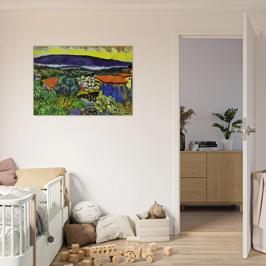Red Roofs in Cannet Canvas | Pierre Bonnard Canvas | Pierre Bonnard Shop