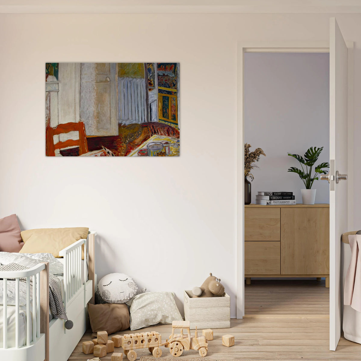 White Interior Canvas | Pierre Bonnard Canvas | Pierre Bonnard Shop