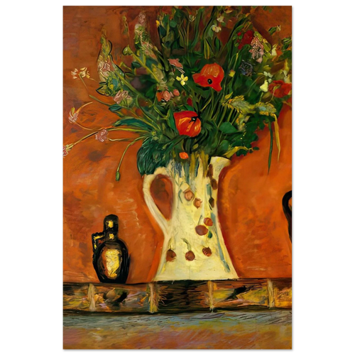 Flowers on a Mantlepiece Poster | Pierre Bonnard Poster | Pierre Bonnard Shop