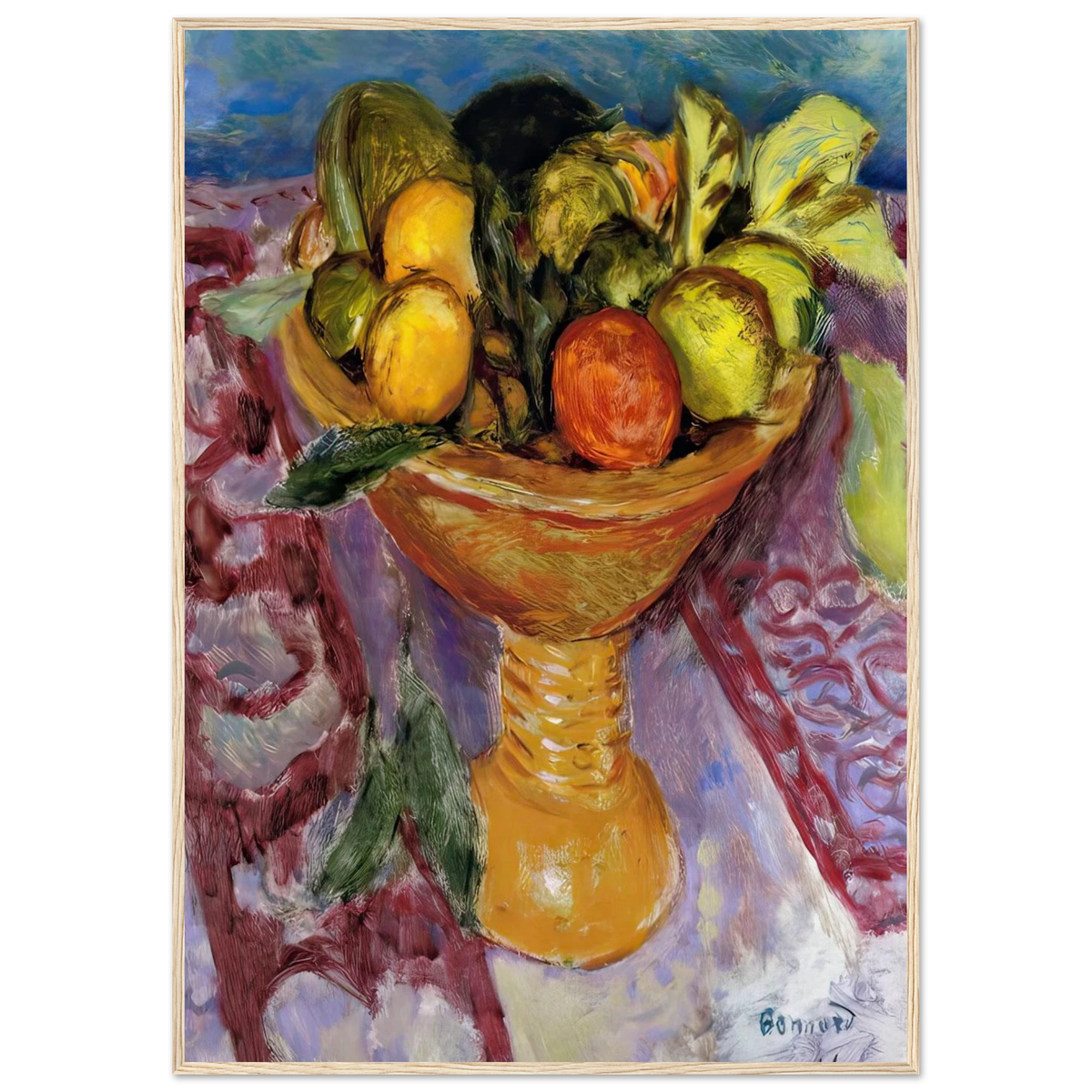 Fruit Bowl Framed Poster | Pierre Bonnard Framed Prints Wall Art | Pierre Bonnard Shop