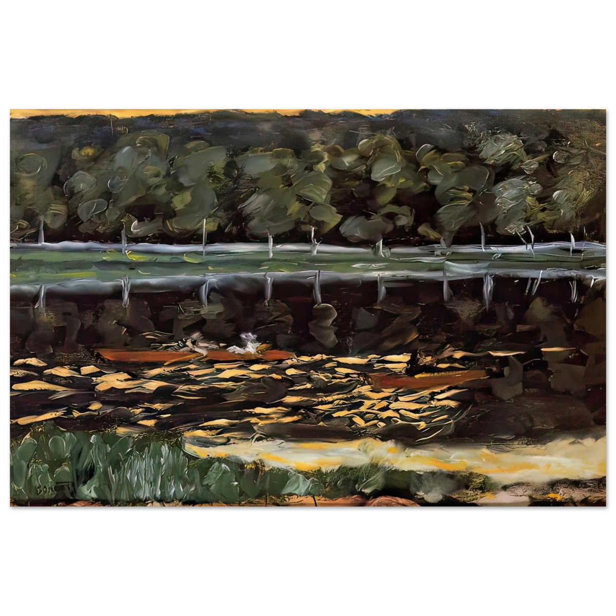 Going Rowing Poster | Pierre Bonnard Poster | Pierre Bonnard Shop
