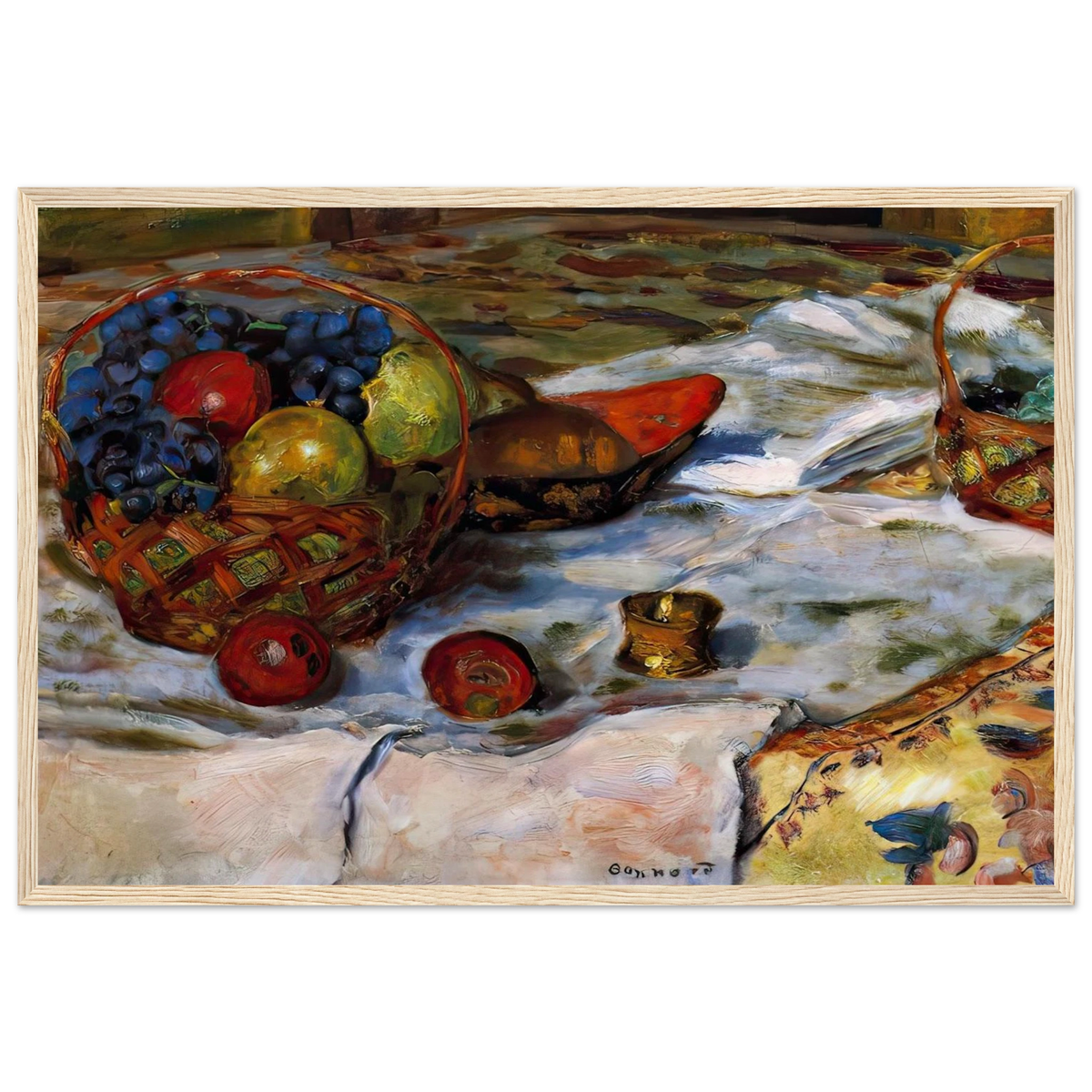 Still LIfe with Earthenware Dish Framed Poster | Pierre Bonnard Framed Prints Wall Art | Pierre Bonnard Shop