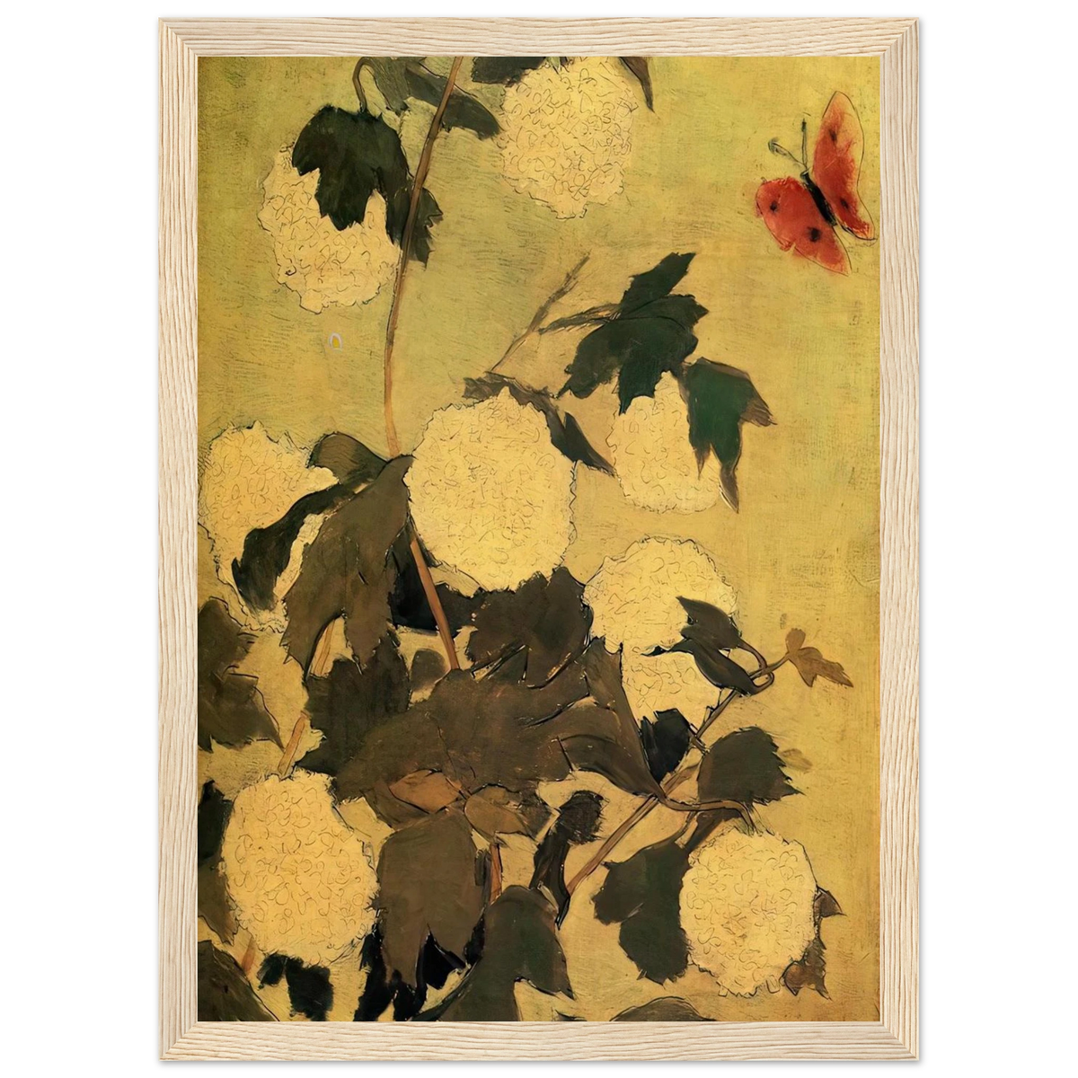 Snowballs Framed Poster | Pierre Bonnard Framed Prints Wall Art | Pierre Bonnard Shop