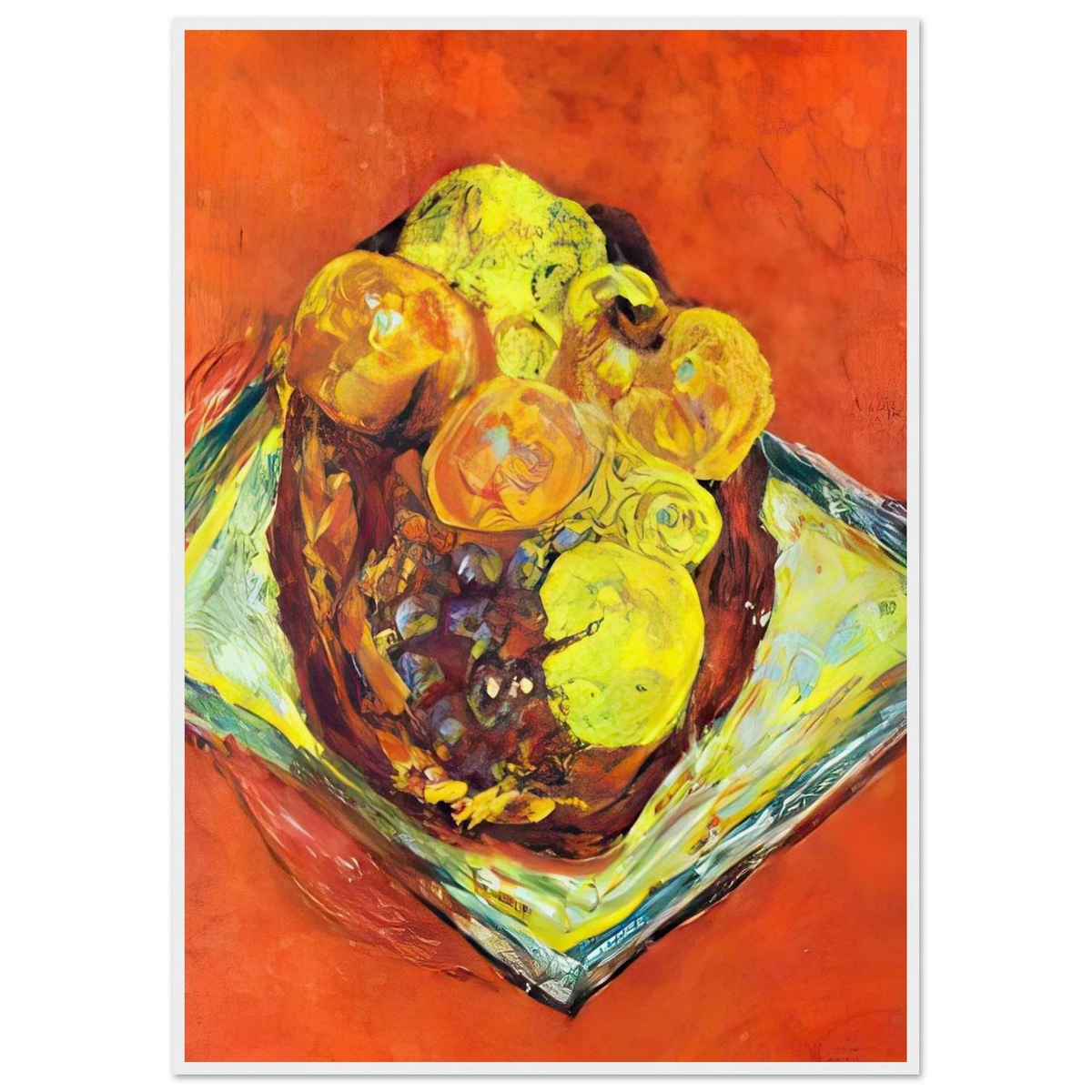 Peaches and Grapes Framed Poster | Pierre Bonnard Framed Prints Wall Art | Pierre Bonnard Shop