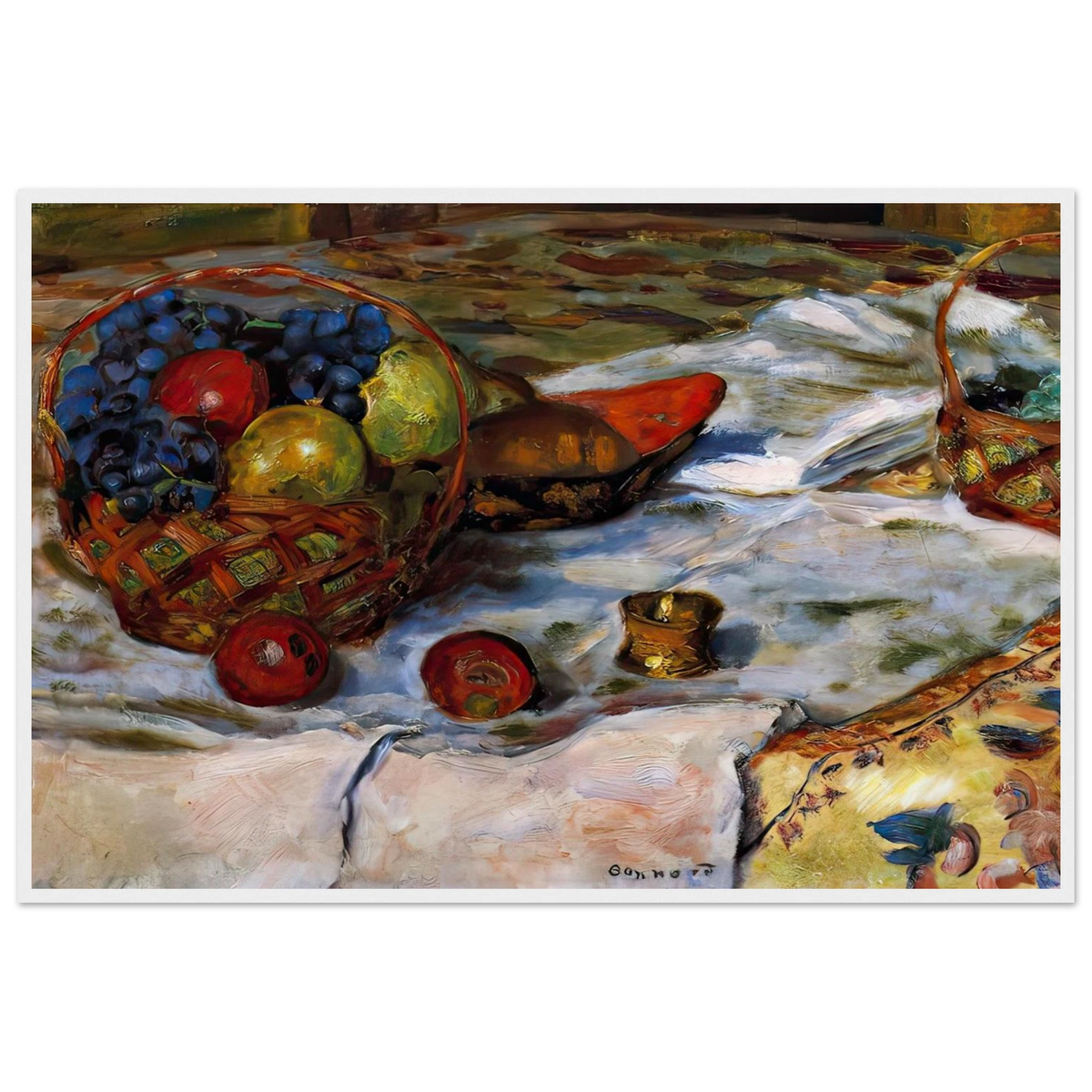 Still LIfe with Earthenware Dish Framed Poster | Pierre Bonnard Framed Prints Wall Art | Pierre Bonnard Shop