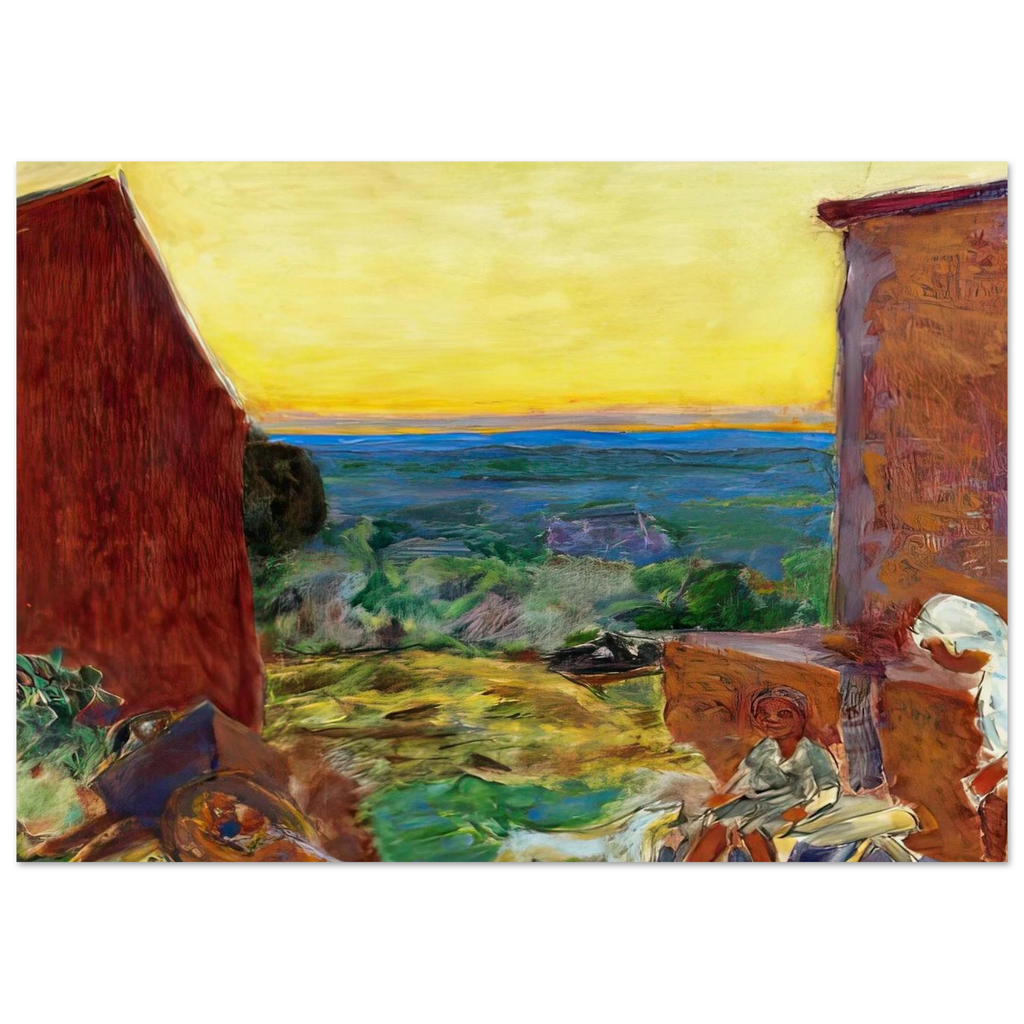 Landscape, Sunset Poster | Pierre Bonnard Poster | Pierre Bonnard Shop