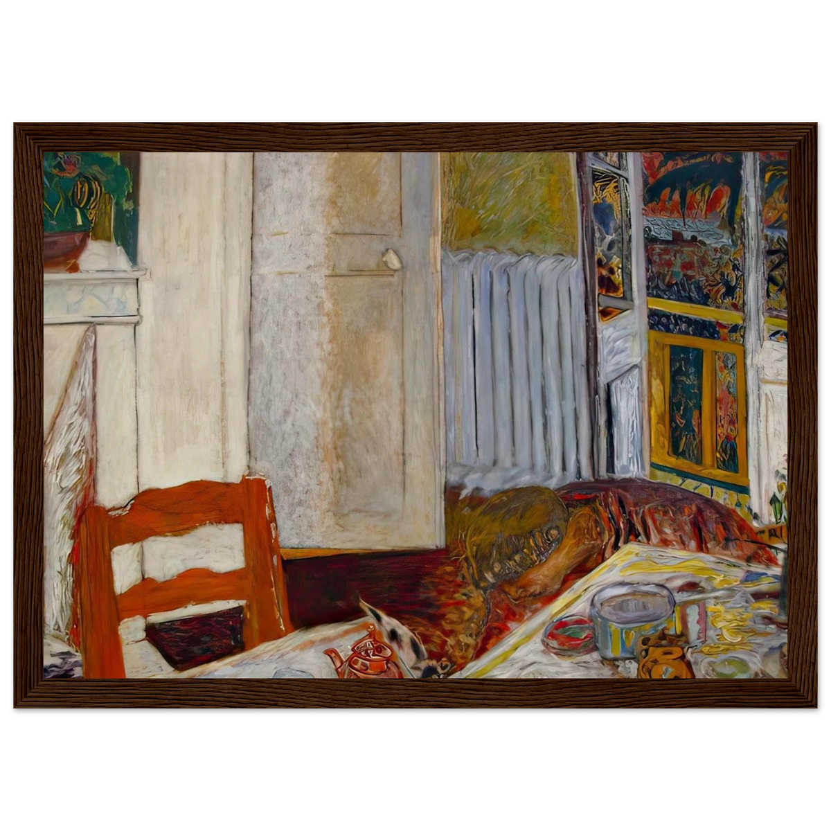 White Interior Framed Poster | Pierre Bonnard Framed Prints Wall Art | Pierre Bonnard Shop