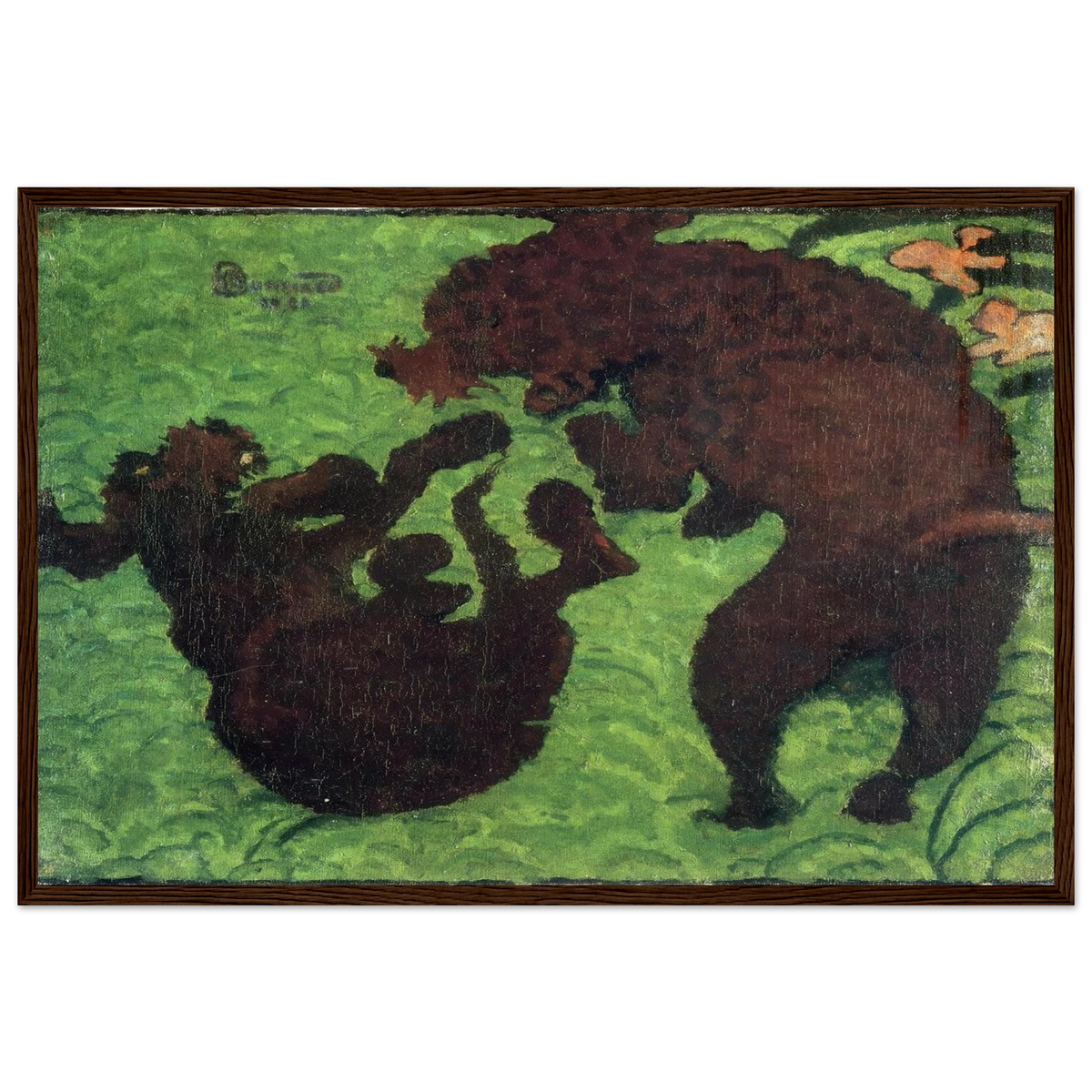 Two Poodles Framed Poster | Pierre Bonnard Framed Prints Wall Art | Pierre Bonnard Shop