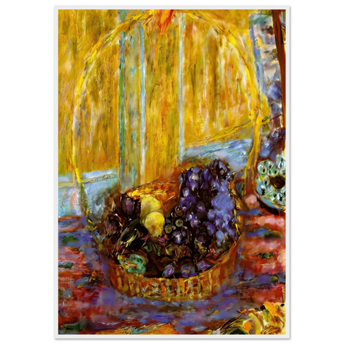 Fruit Basket Framed Poster | Pierre Bonnard Framed Prints Wall Art | Pierre Bonnard Shop