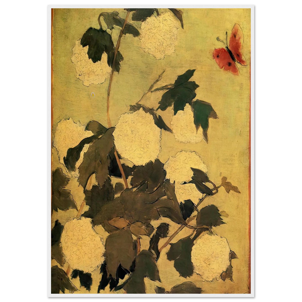 Snowballs Framed Poster | Pierre Bonnard Framed Prints Wall Art | Pierre Bonnard Shop