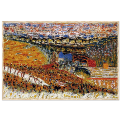 Autumn View Framed Poster | Pierre Bonnard Framed Prints Wall Art | Pierre Bonnard Shop