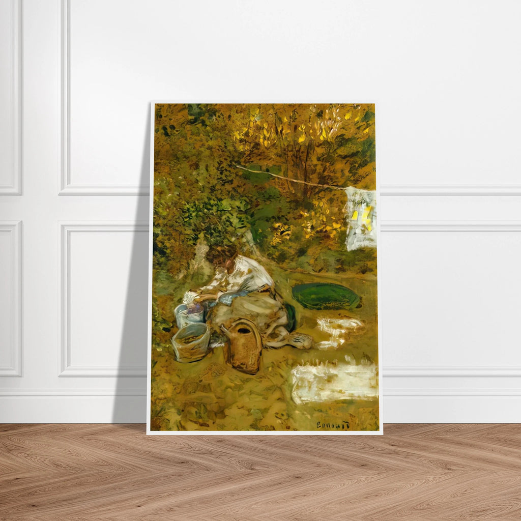 The Washing Framed Poster | Pierre Bonnard Framed Prints Wall Art | Pierre Bonnard Shop