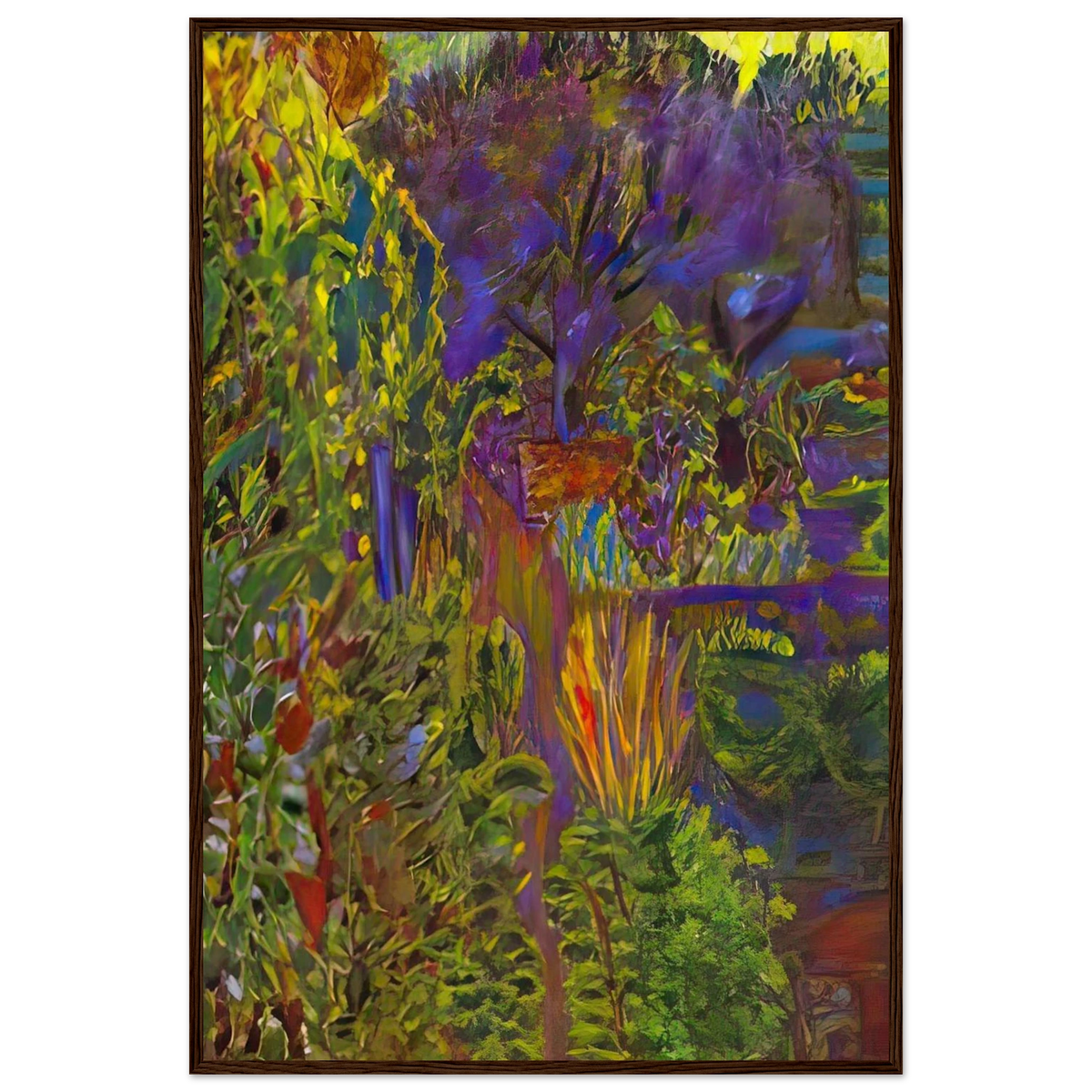Garden at Midday Framed Poster | Pierre Bonnard Framed Prints Wall Art | Pierre Bonnard Shop