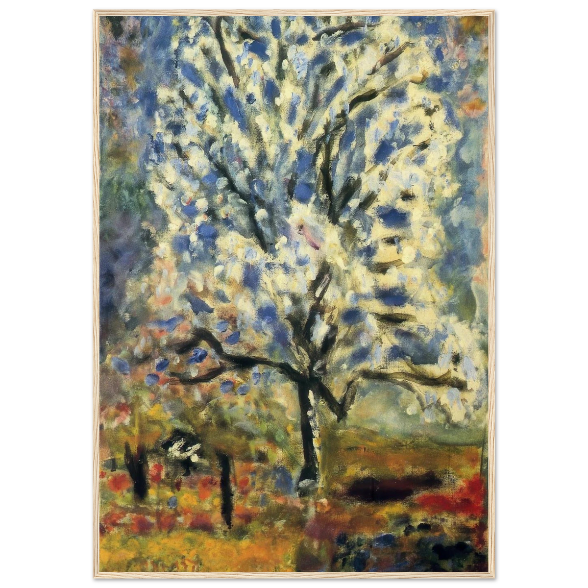 The almond tree in blossom Framed Poster | Pierre Bonnard Framed Prints Wall Art | Pierre Bonnard Shop