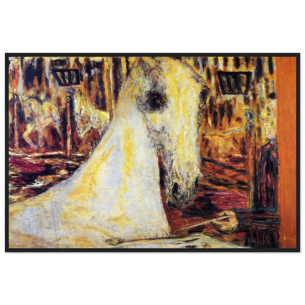 The Circus Horse Framed Poster | Pierre Bonnard Framed Prints Wall Art | Pierre Bonnard Shop