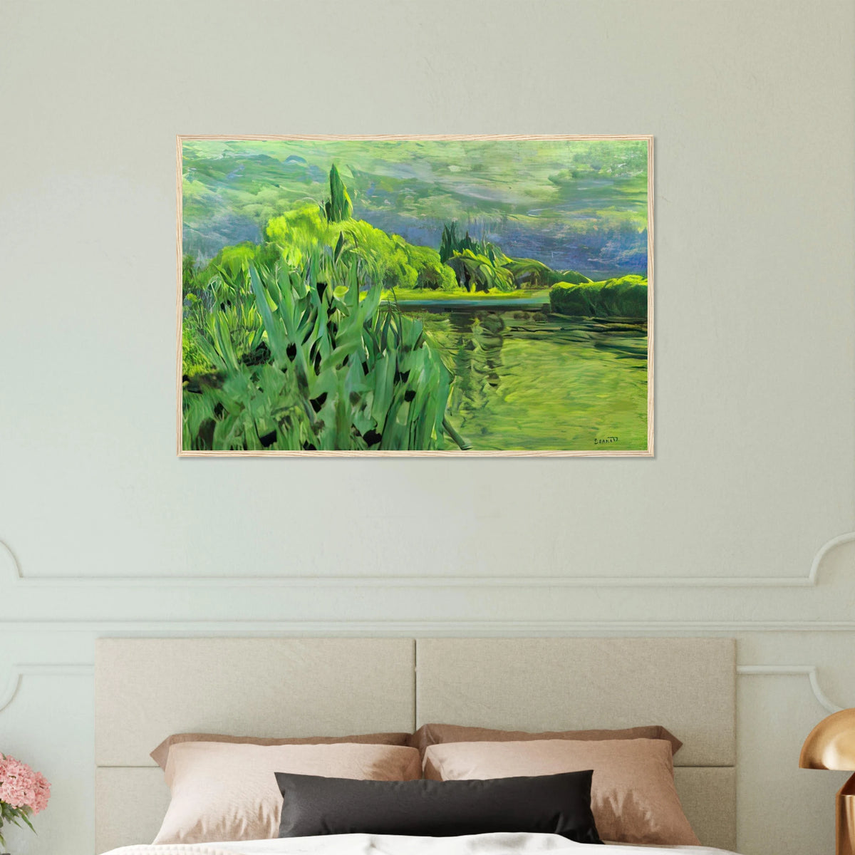 The Seine Framed Poster | Pierre Bonnard Framed Prints Wall Art | Pierre Bonnard Shop