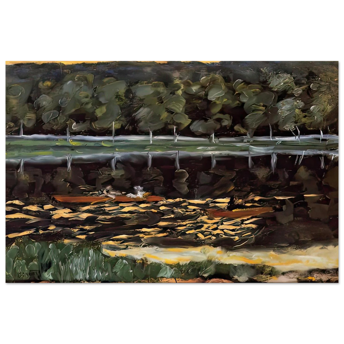 Going Rowing Poster | Pierre Bonnard Poster | Pierre Bonnard Shop