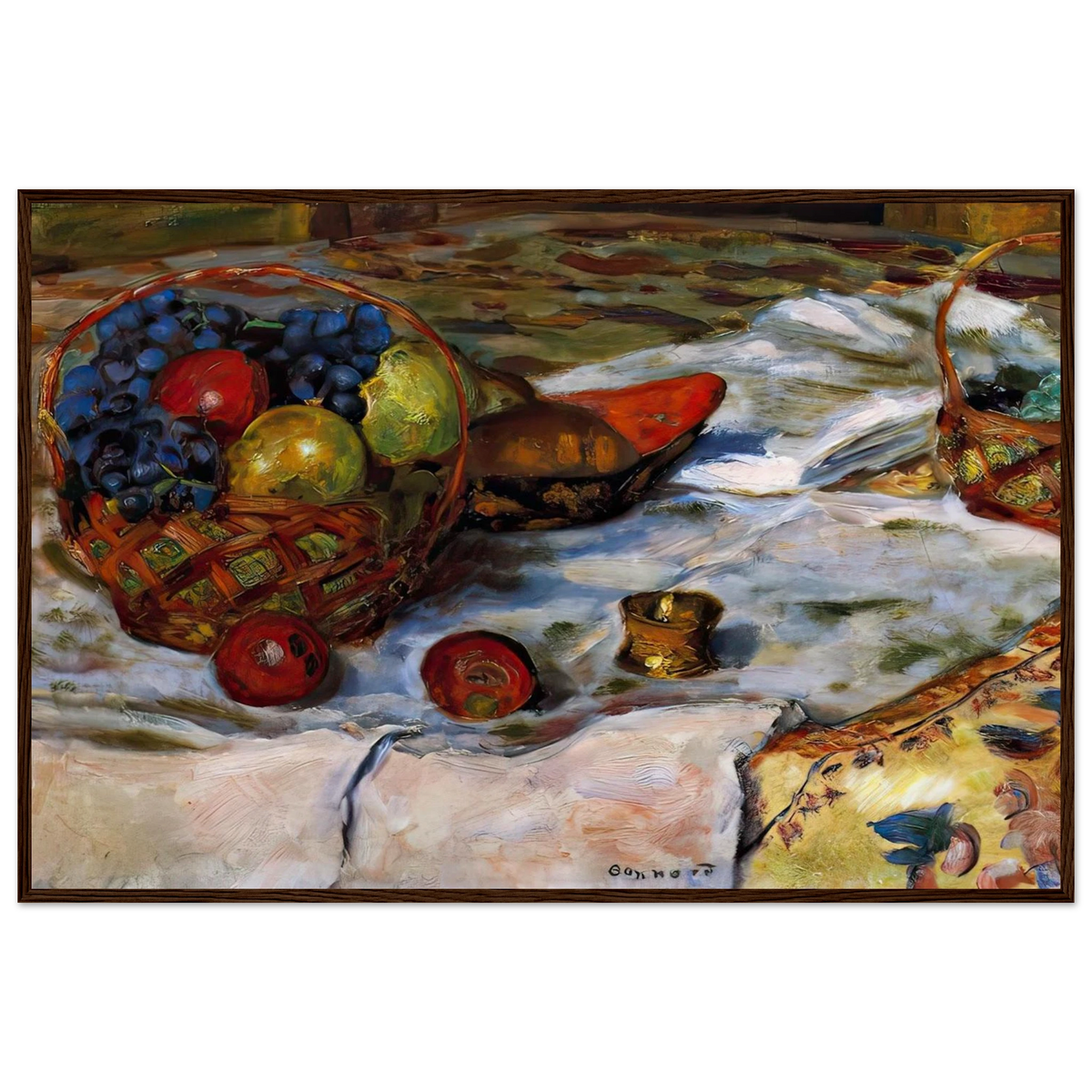 Still LIfe with Earthenware Dish Framed Poster | Pierre Bonnard Framed Prints Wall Art | Pierre Bonnard Shop