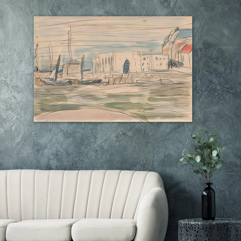 The Docks at Deauville Poster | Pierre Bonnard Poster | Pierre Bonnard Shop
