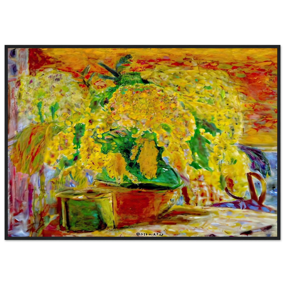 Bunch of Mimosa Framed Poster | Pierre Bonnard Framed Prints Wall Art | Pierre Bonnard Shop