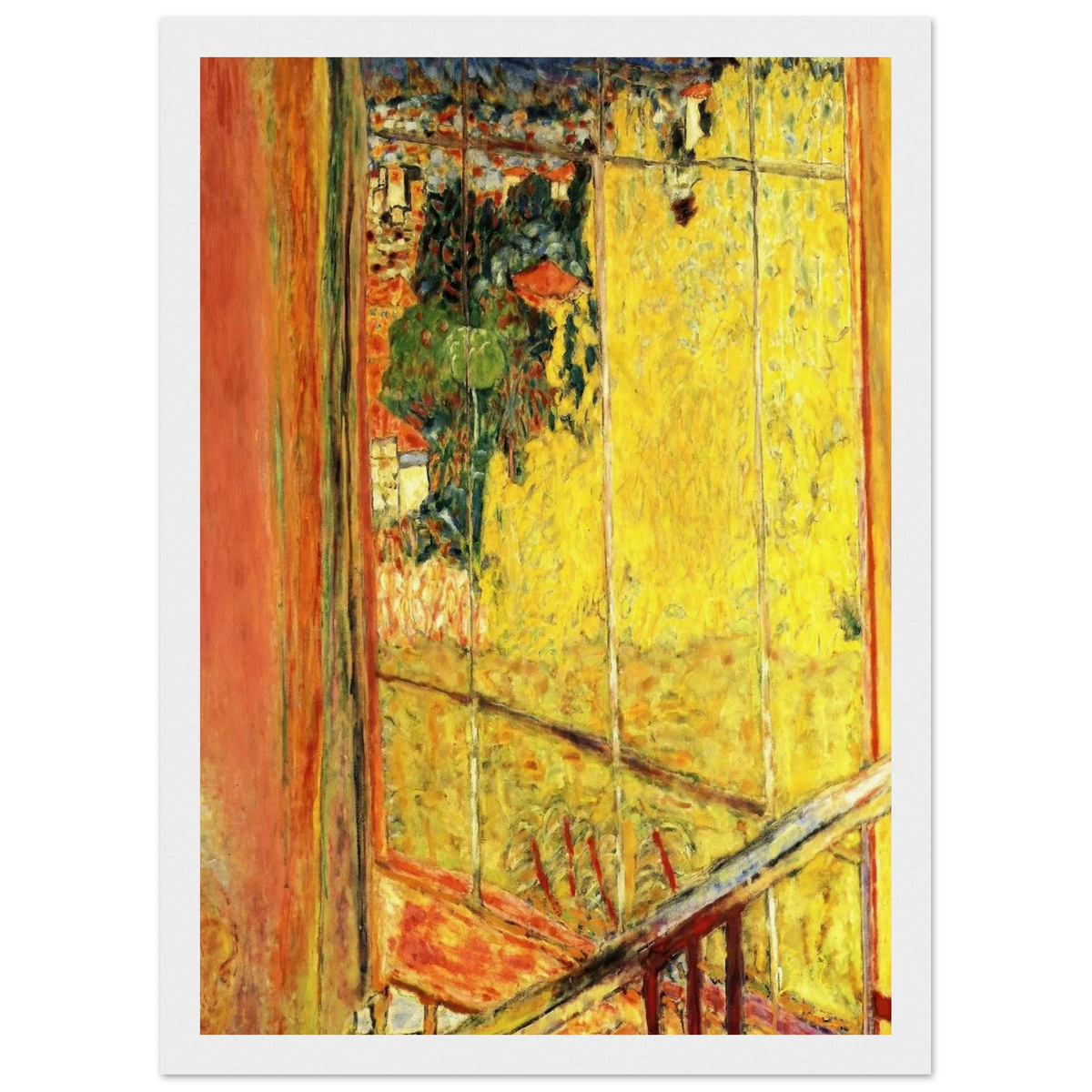 The workshop with Mimosa Framed Poster | Pierre Bonnard Framed Prints Wall Art | Pierre Bonnard Shop