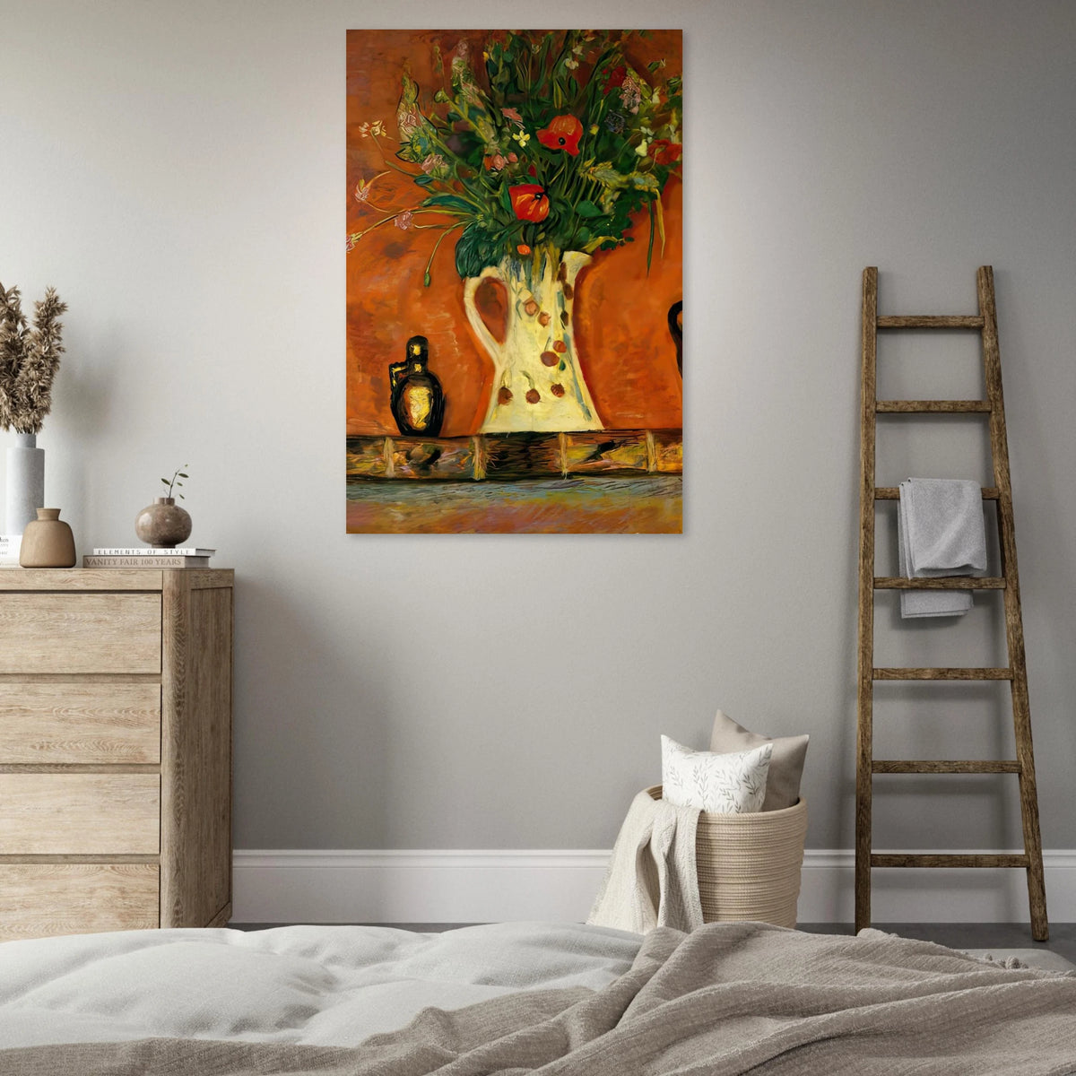 Flowers on a Mantlepiece Poster | Pierre Bonnard Poster | Pierre Bonnard Shop