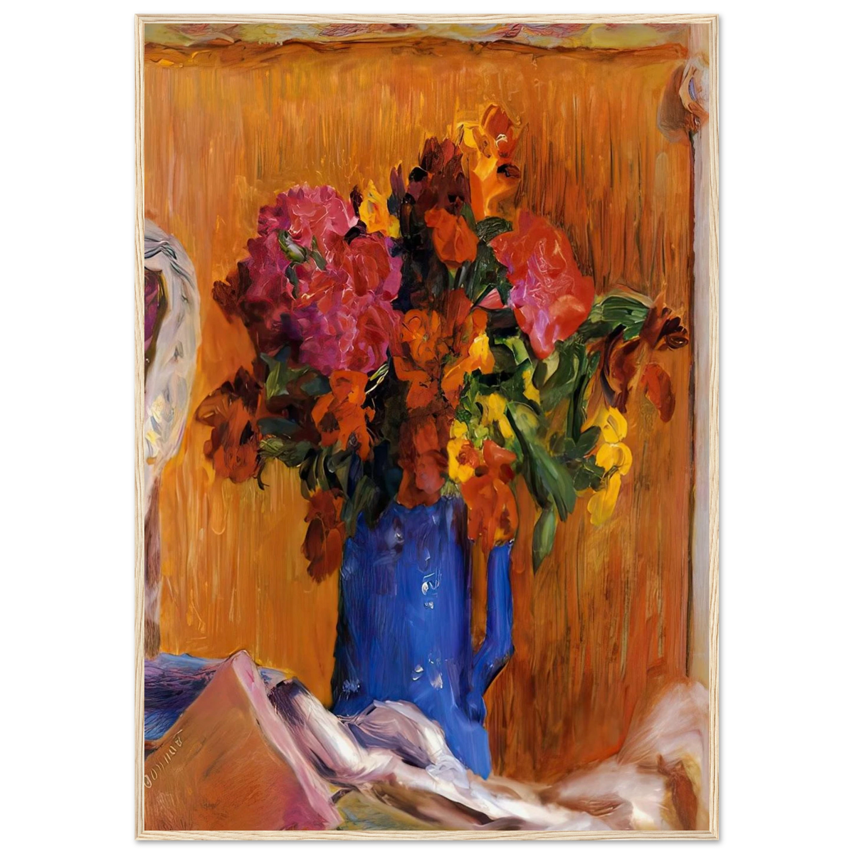 The Blue Pot Framed Poster | Pierre Bonnard Framed Prints Wall Art | Pierre Bonnard Shop