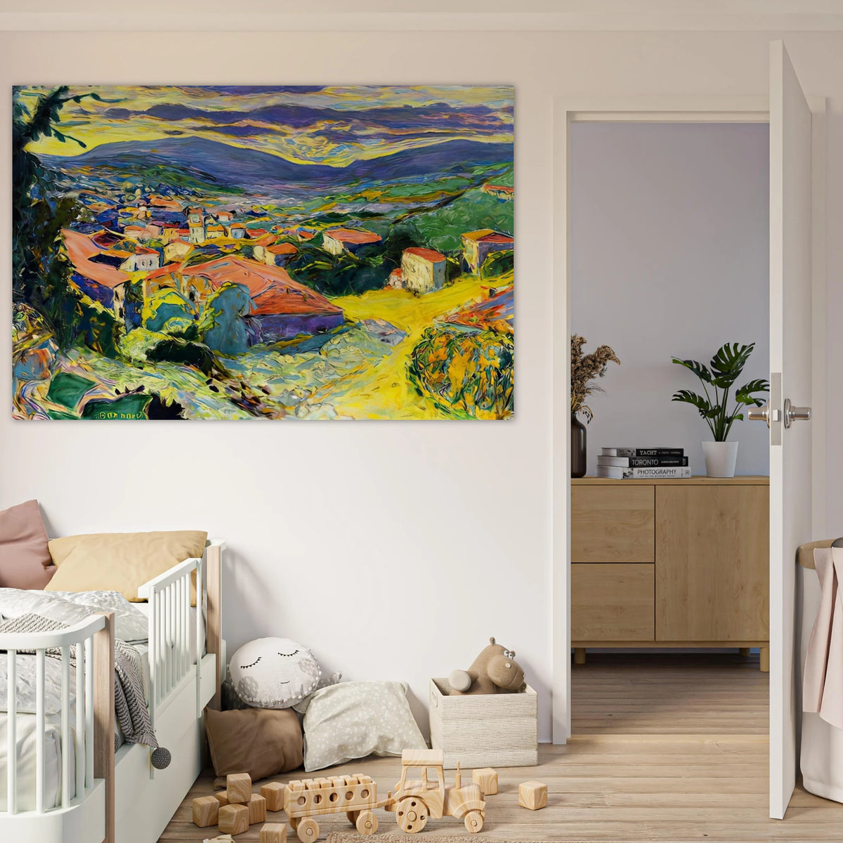 Landscape at Le Cannet Poster | Pierre Bonnard Poster | Pierre Bonnard Shop