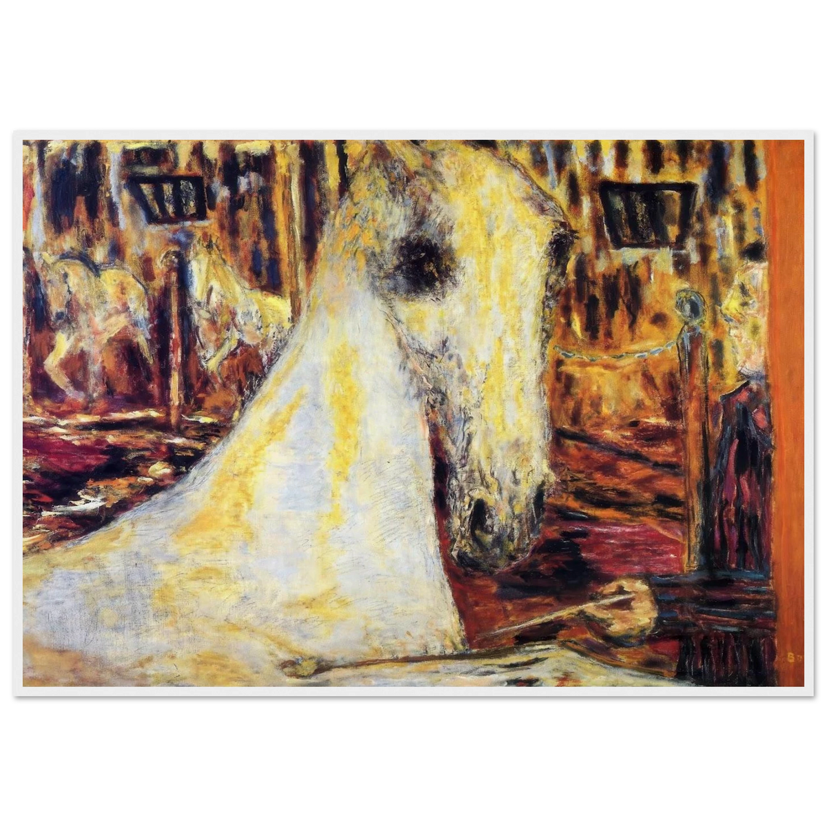 The Circus Horse Framed Poster | Pierre Bonnard Framed Prints Wall Art | Pierre Bonnard Shop