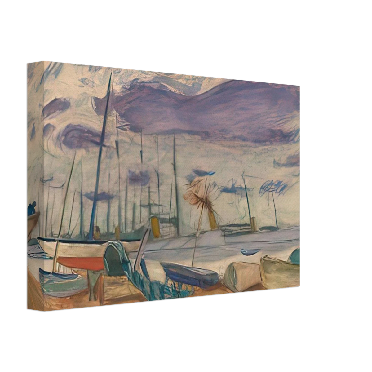 Le Port de Cannes Canvas | Pierre Bonnard Canvas | Pierre Bonnard Shop