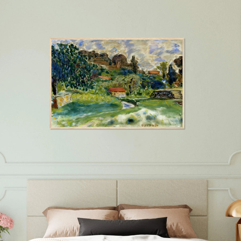 Cagnes Landscape Framed Poster | Pierre Bonnard Framed Prints Wall Art | Pierre Bonnard Shop