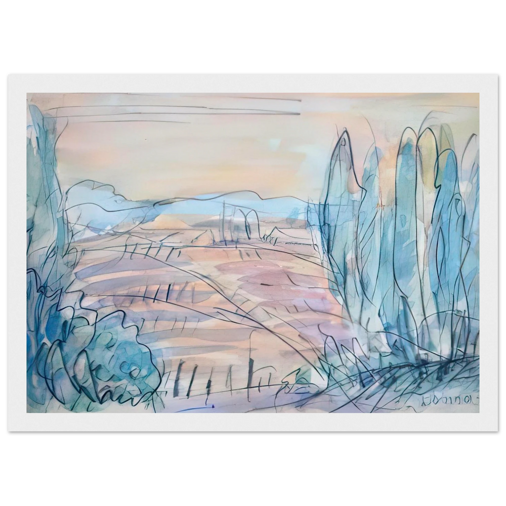 Côte d'Azur Framed Poster | Pierre Bonnard Framed Prints Wall Art | Pierre Bonnard Shop