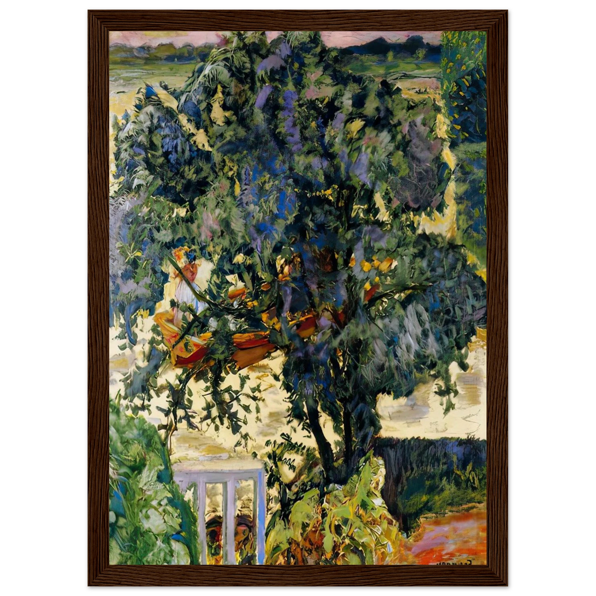 Tree by the River Framed Poster | Pierre Bonnard Framed Prints Wall Art | Pierre Bonnard Shop