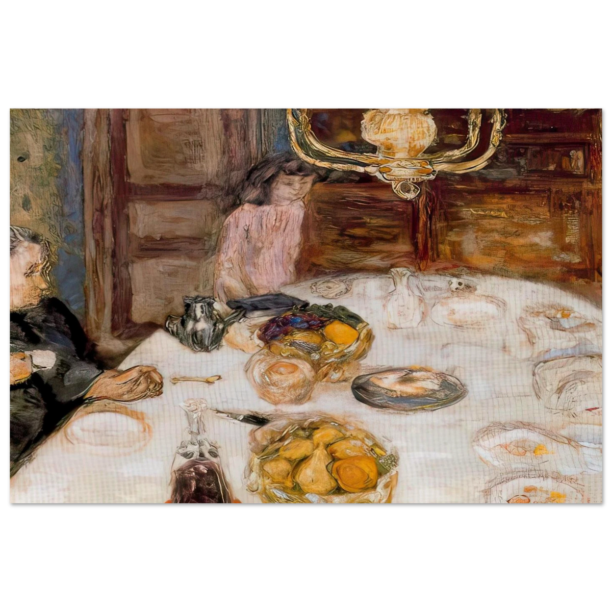 Lunch at Le Grand Lamps Poster | Pierre Bonnard Poster | Pierre Bonnard Shop
